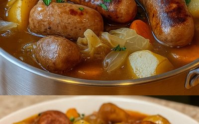 Desu un dārzeņu sautējuma recepte: mierinoša un tradicionāla