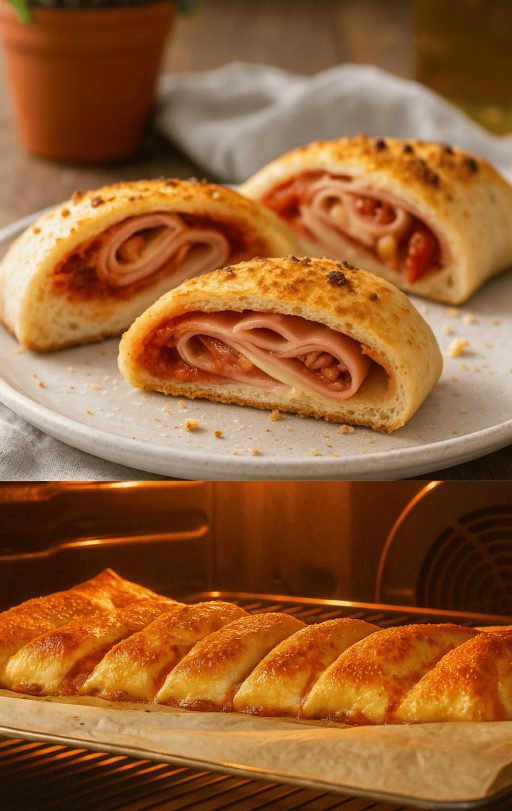 Pica, mocarella un šķiņķa rullītis: uzkoda, kas patiks ikvienam!