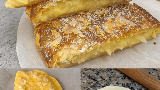 Īpaši gardēžu un kraukšķīga citronu kārtainā mīkla