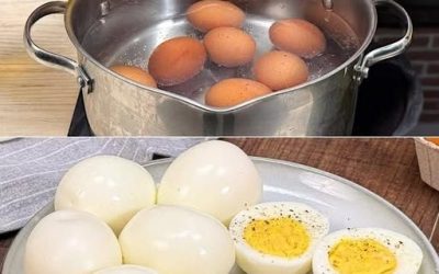 Noslēpums, kā katru reizi pagatavot perfekti cieti vārītas olas (lai tās būtu viegli nomizot)