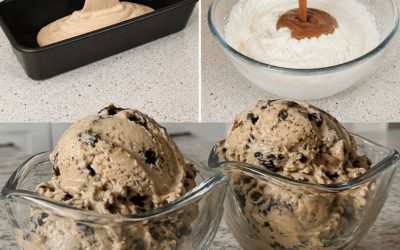 Īpaši krēmīgs Nescafé saldējums (veikalā nopērkams saldējums)