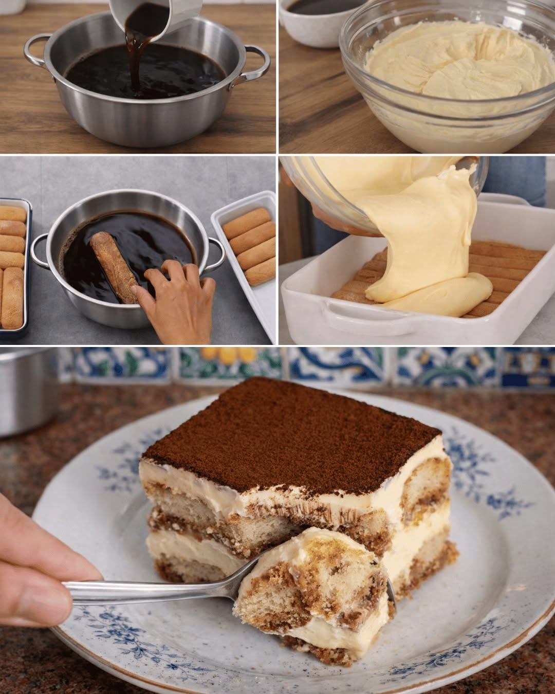 Tiramisu façon Cyril Lignac  – Le Classique Italien Raffiné