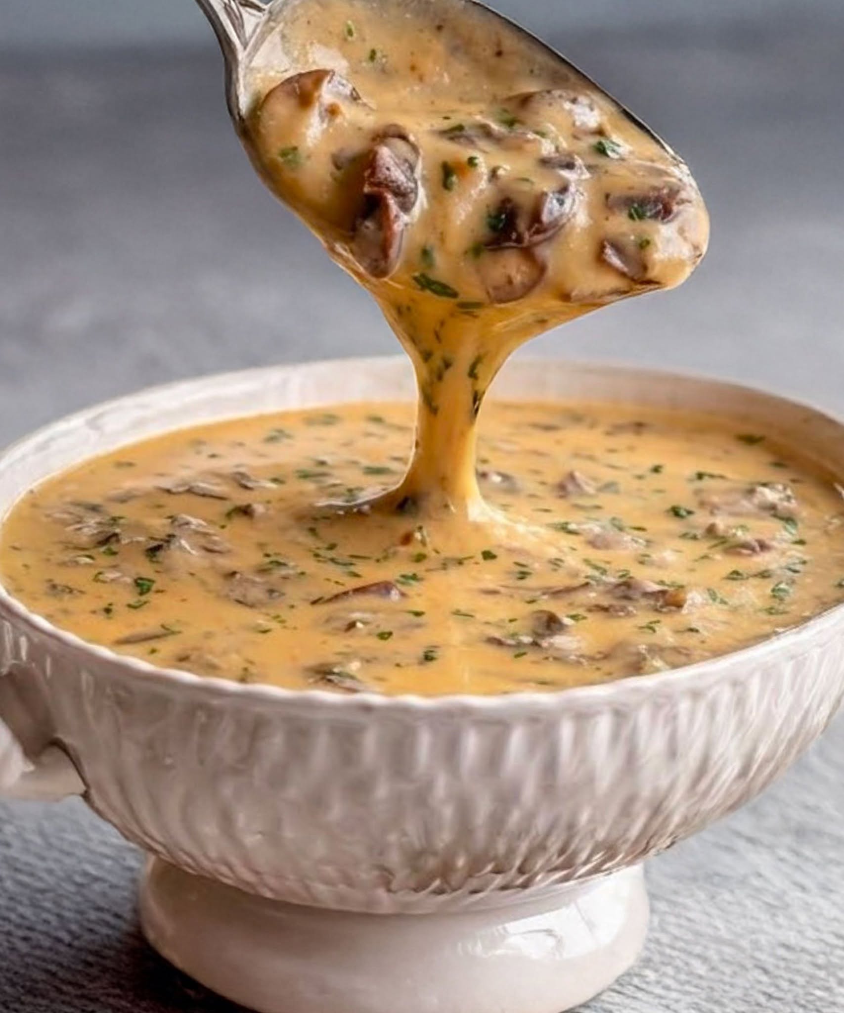 🥄🍄 Madeiras mērce ar sēnēm