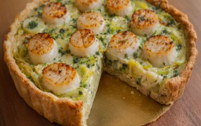 Puravu un ķemmīšgliemeņu tartlete: šika un vienkārša recepte, kas vienmēr atstāj iespaidu
