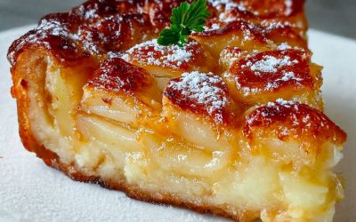 Krēmīgs ābolu pīrāgs: mutē kūstoša un neatvairāma recepte