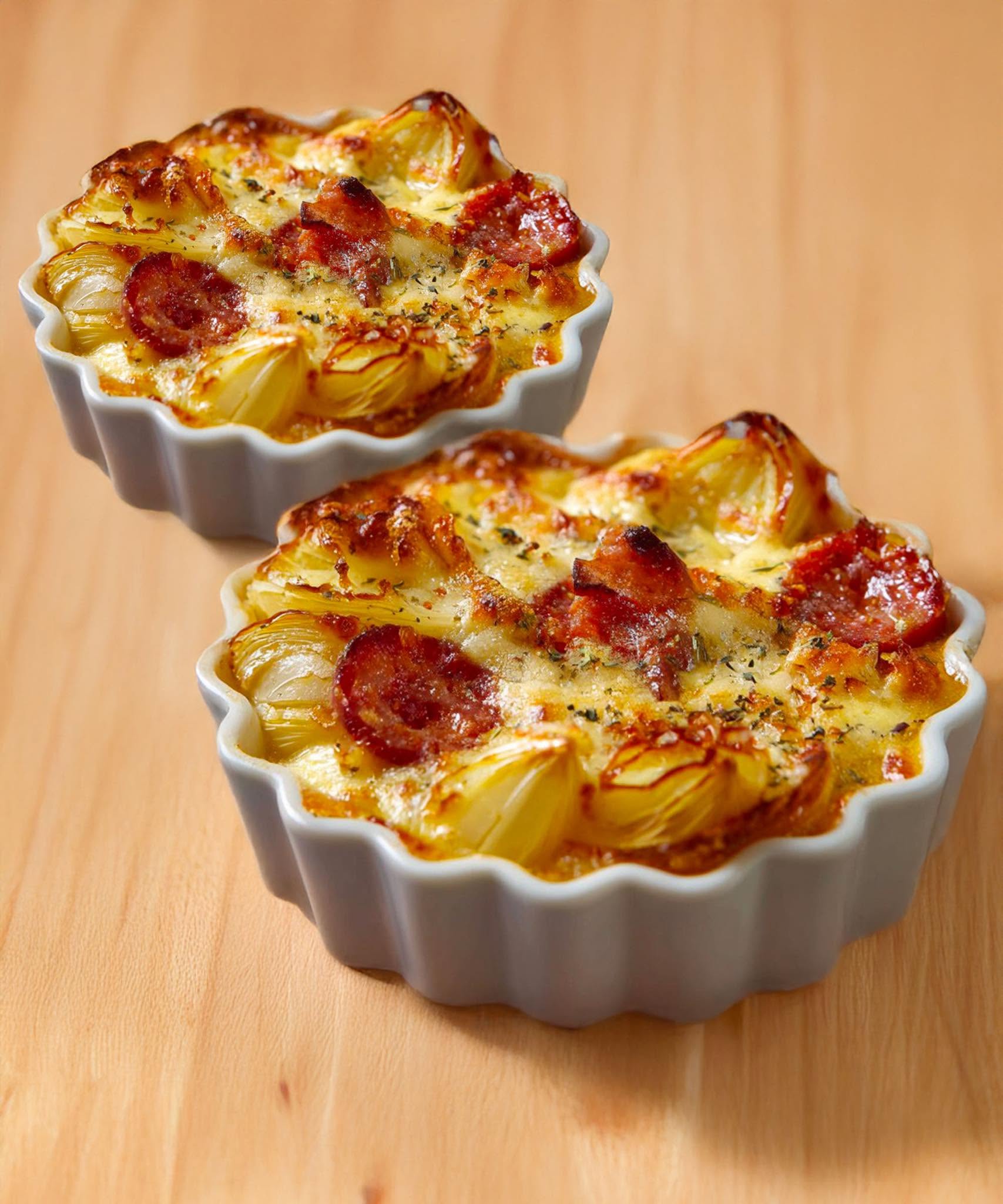 🥧 Mazās endīvijas un čorizo ​​klafuti – atklāšanas prieks!