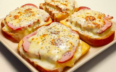 🥪 Croque-Monsieur sacepums ar bekonu un sieru