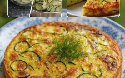 Neredzamā cukini un parmezāna kūka