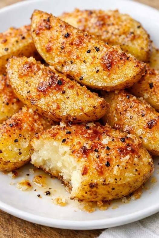 Mans vīrs katru svētdienu pieprasa šīs kraukšķīgās kartupeļu daiviņas. Vienkārša piedeva no četrām sastāvdaļām, kas nozog visu uzmanību.