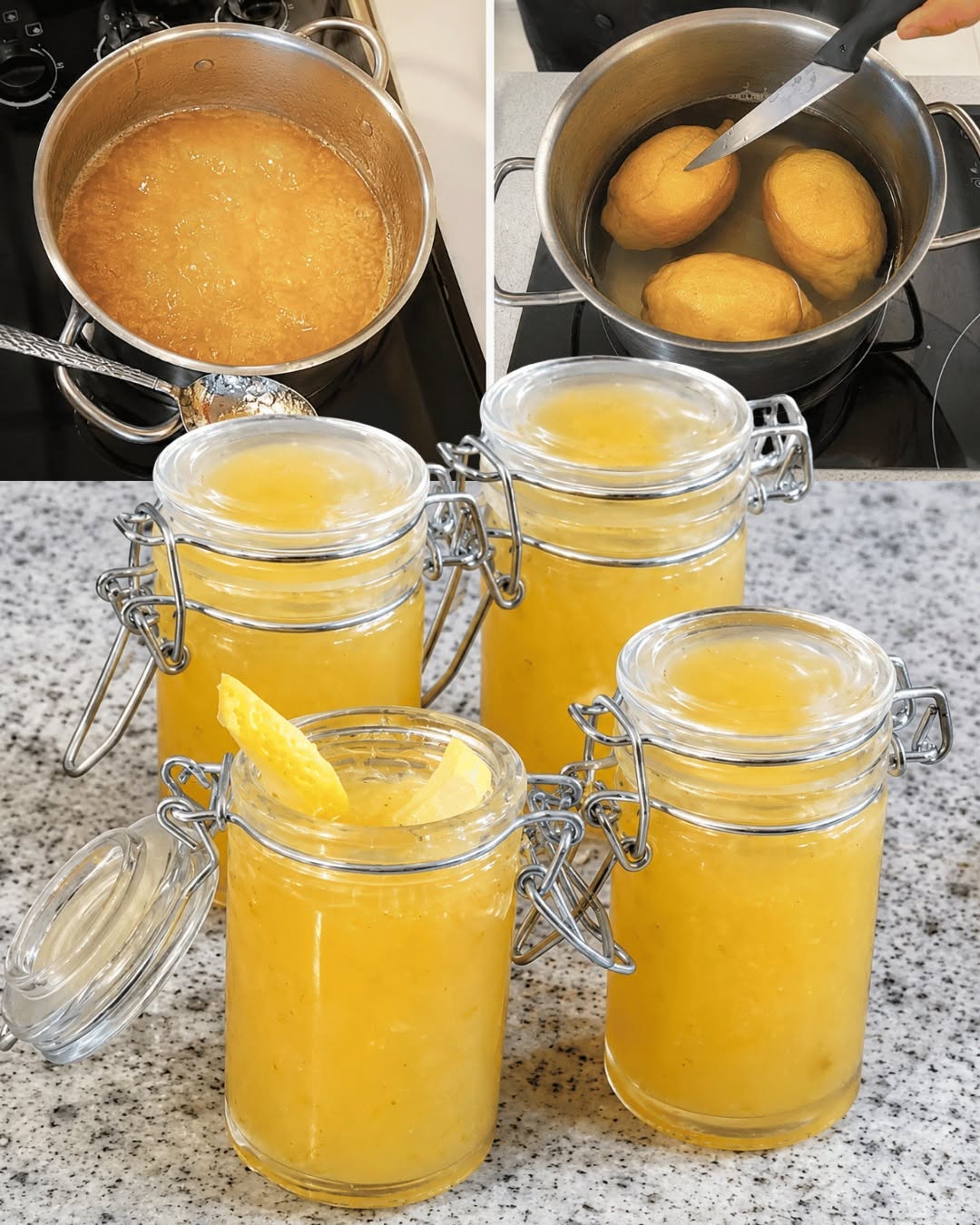 Pašdarināts citronu ievārījums