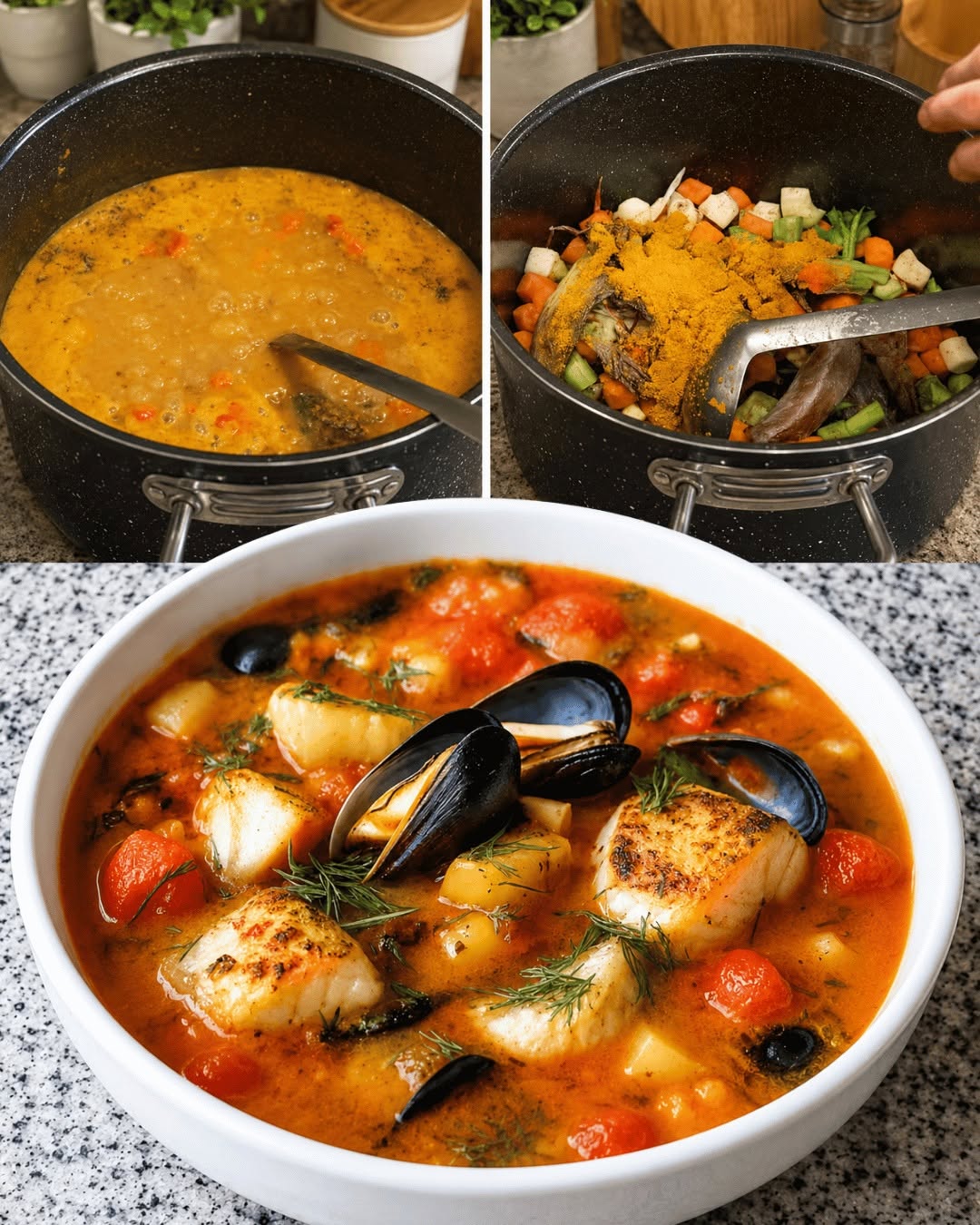 🐟🍲Tradicionālā Bouillabaisse – autentiska Provansas recepte