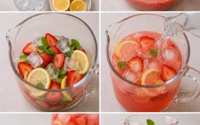 Pašdarināta zemeņu limonāde: svaigs un augļains vasaras dzēriens
