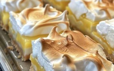 Saulaino citronu bezē kārumi