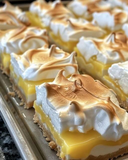 Saulaino citronu bezē kārumi