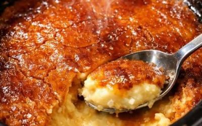 4 sastāvdaļu lēnajā plītī gatavota krēmbrūlē pudiņa kūka