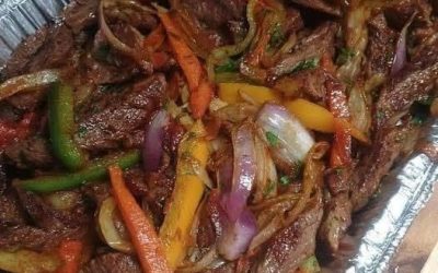 Vienkāršas, gardas steika fajitas
