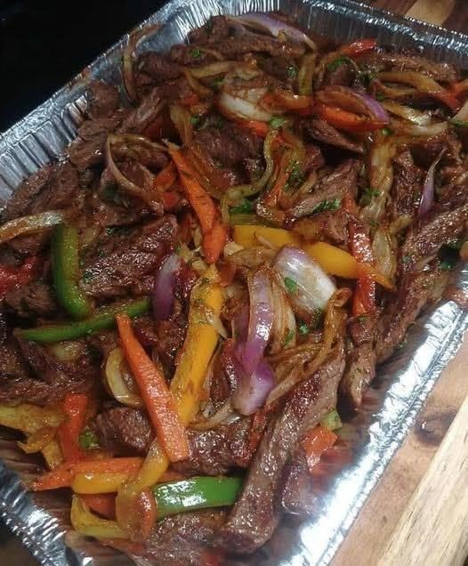 Vienkāršas, gardas steika fajitas