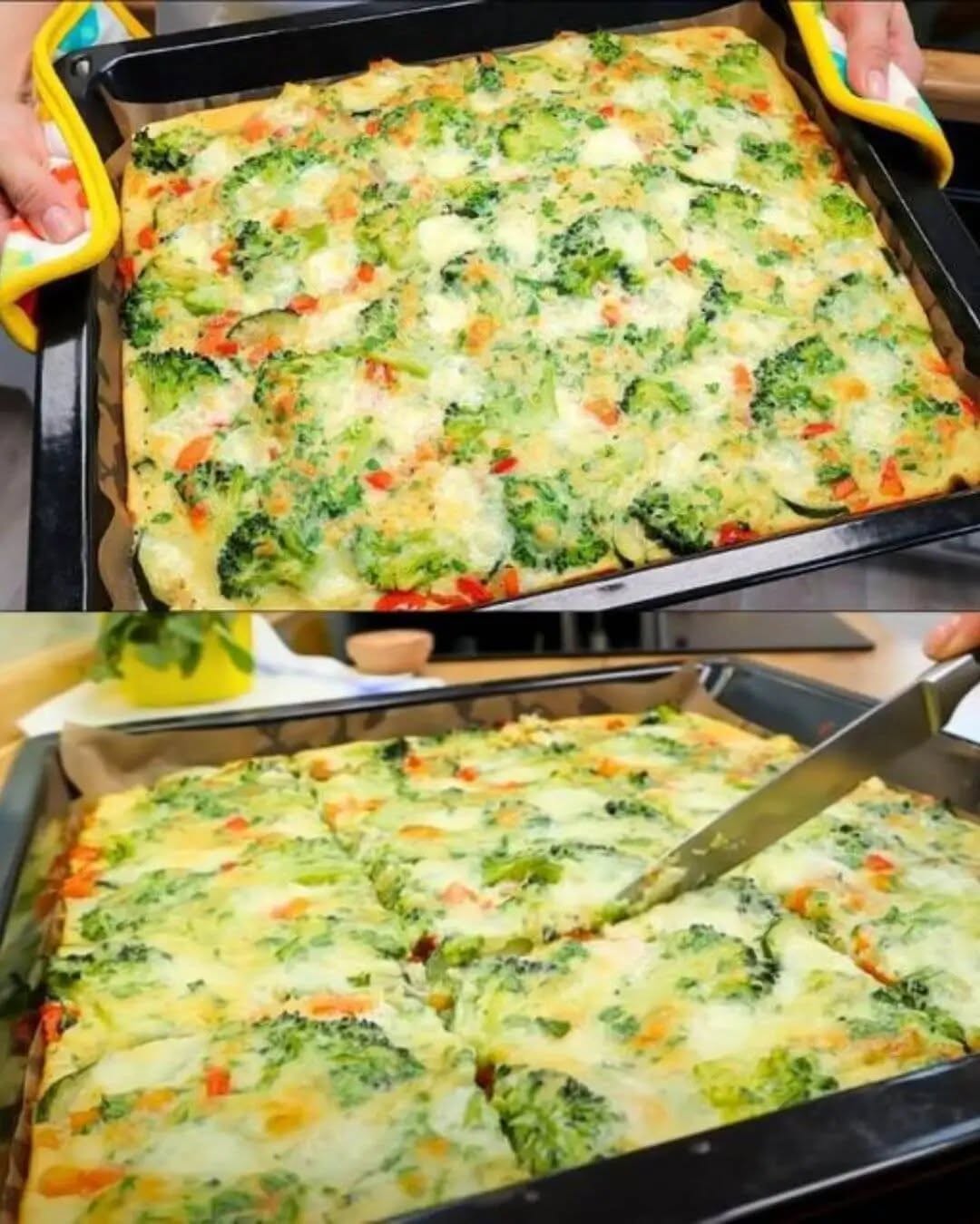 Pica aux légumes à la poêle