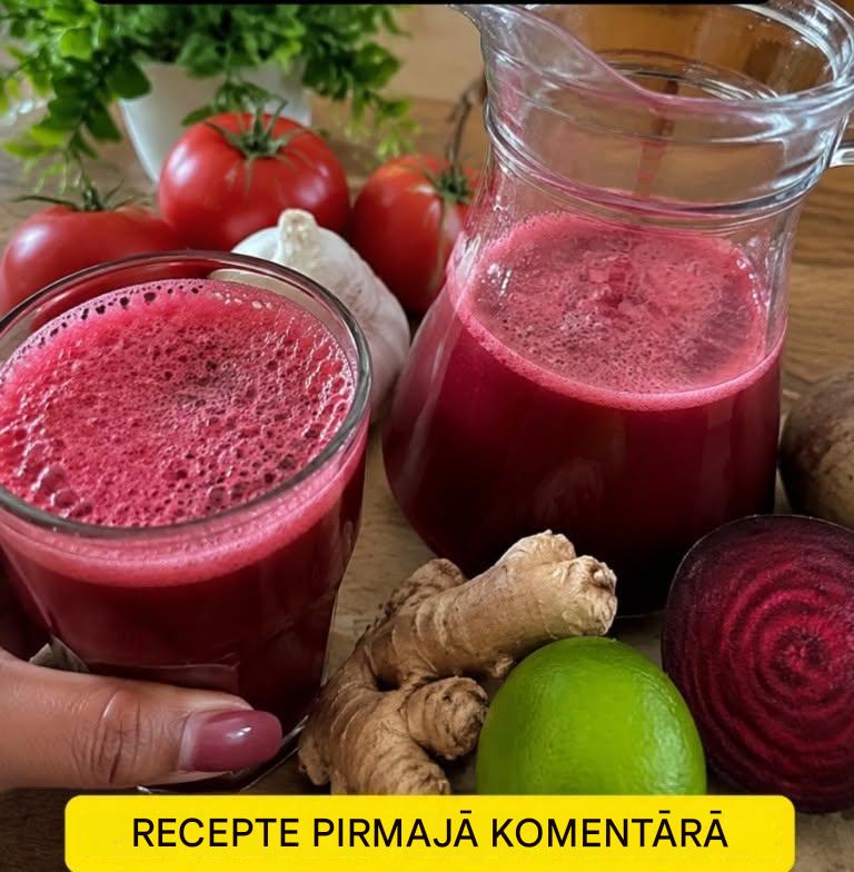 🍅Nieru un prostatas attīrīšana: spēcīga sula ar ķiplokiem, tomātiem un citronu