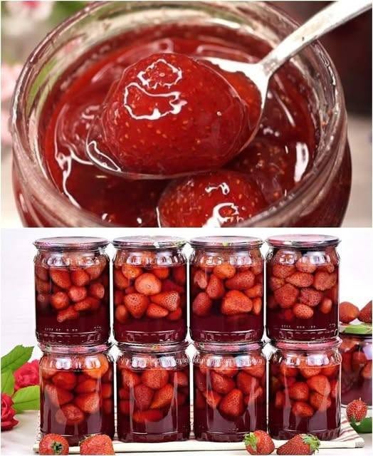 Es gatavoju zemeņu ievārījumu tikai pēc šīs receptes; nemeklēju citas: zemeņu garša un aromāts ir lieliski saglabāti.